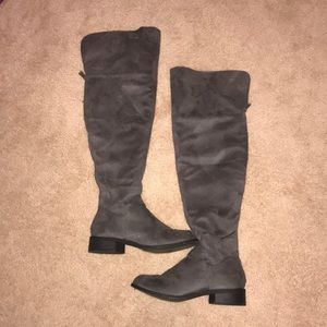 Above the knee boots
